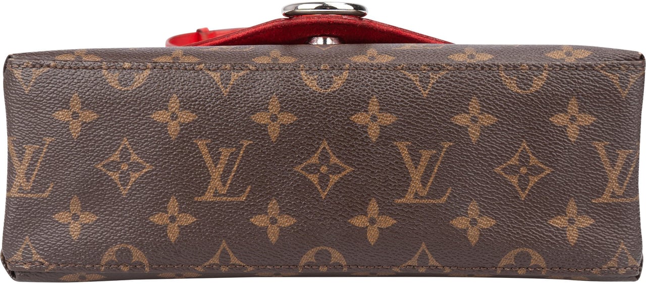 Louis Vuitton Louis Vuitton Canvas Epi Leather Saint Michel PM Crossbody Bag Bruin