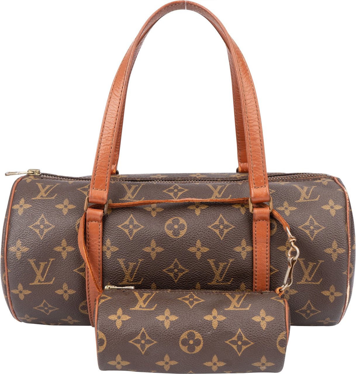 Louis Vuitton Louis Vuitton Canvas Monogram Papillon Set Handbag Bruin