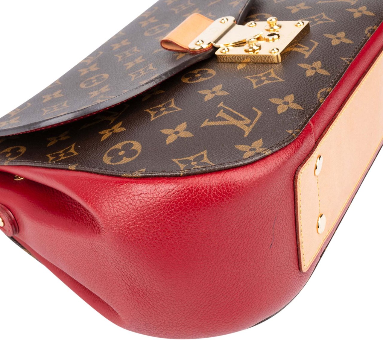 Louis Vuitton Canvas Monogram Eden MM Handbag Bruin