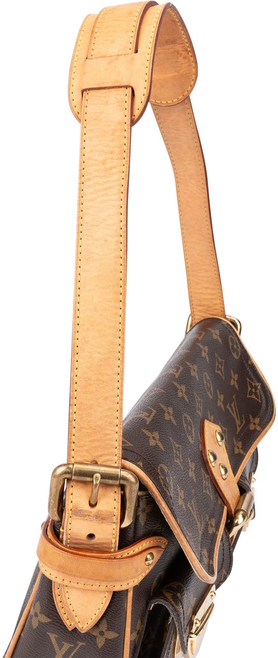 Louis Vuitton Louis Vuitton Canvas Monogram Hudson PM Shoulder Bag Bruin