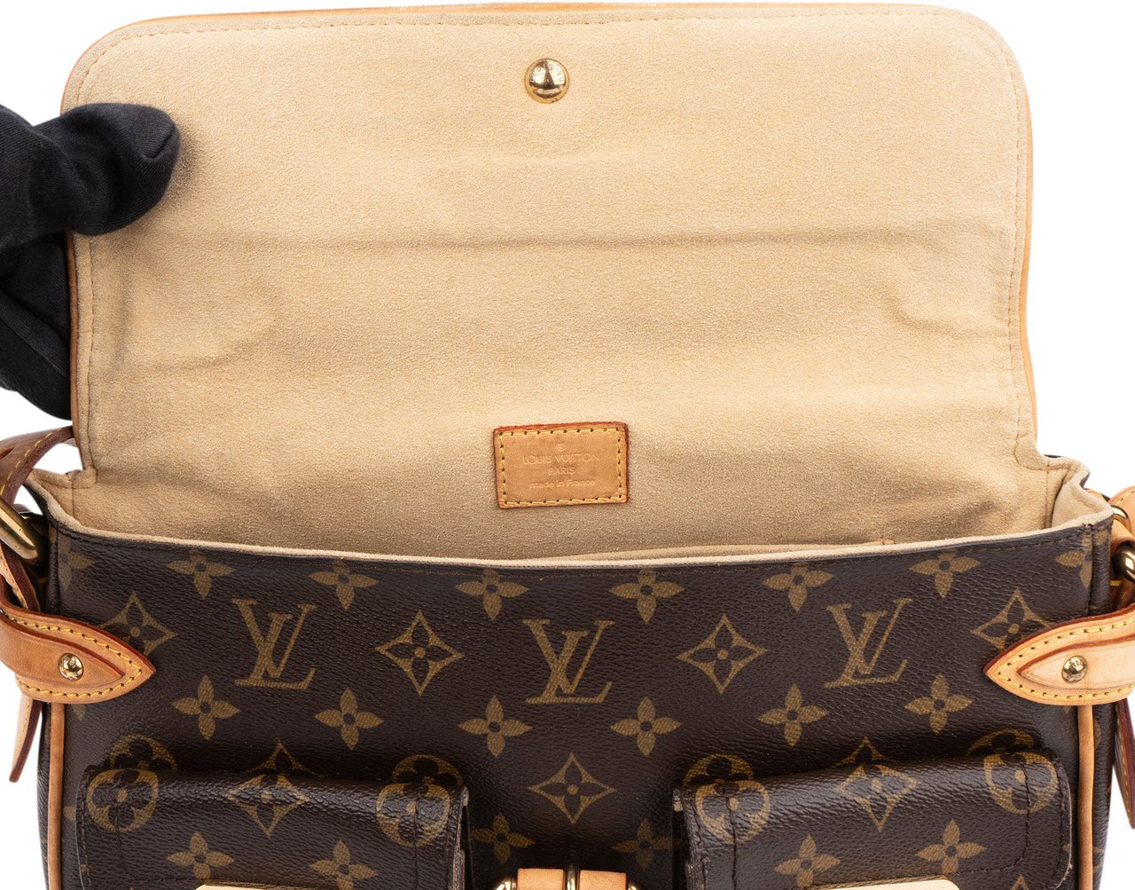 Louis Vuitton Louis Vuitton Canvas Monogram Hudson PM Shoulder Bag Bruin