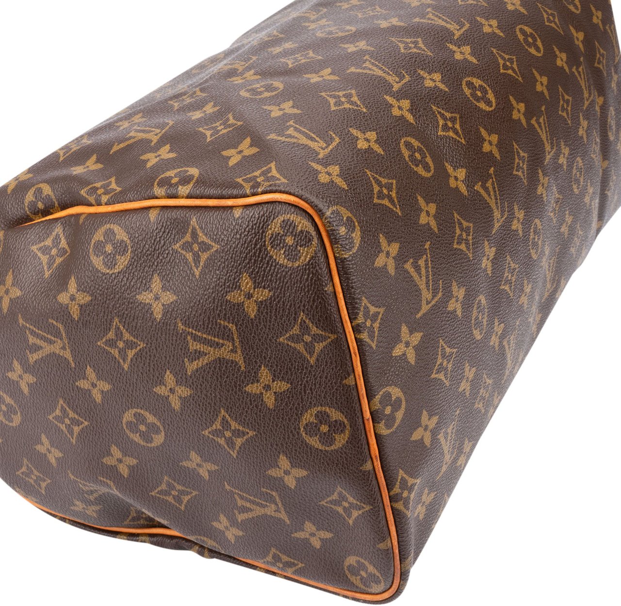 Louis Vuitton Louis Vuitton Canvas Monogram Speedy 40 Handbag Bruin