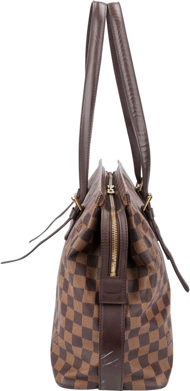 Louis Vuitton Louis Vuitton Damier Ebene Monogram Chelsea Shoulder Bag Bruin