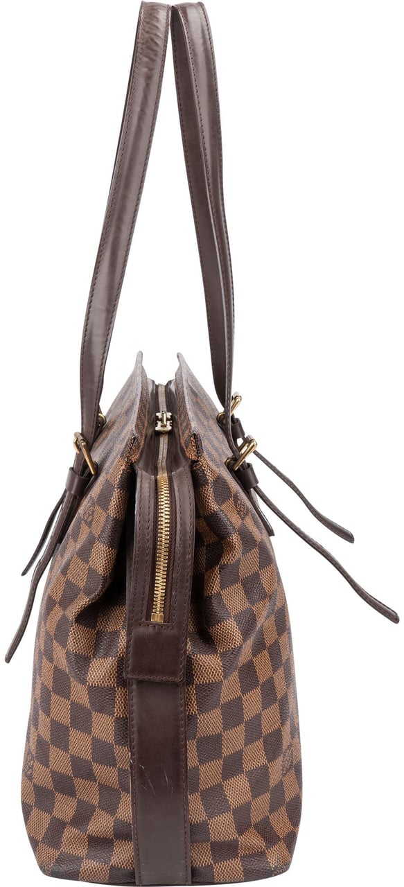 Louis Vuitton Louis Vuitton Damier Ebene Monogram Chelsea Shoulder Bag Bruin