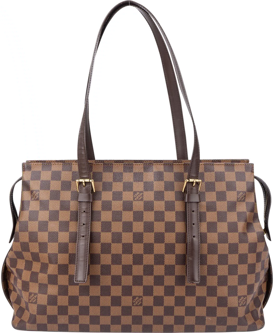Louis Vuitton Louis Vuitton Damier Ebene Monogram Chelsea Shoulder Bag Bruin