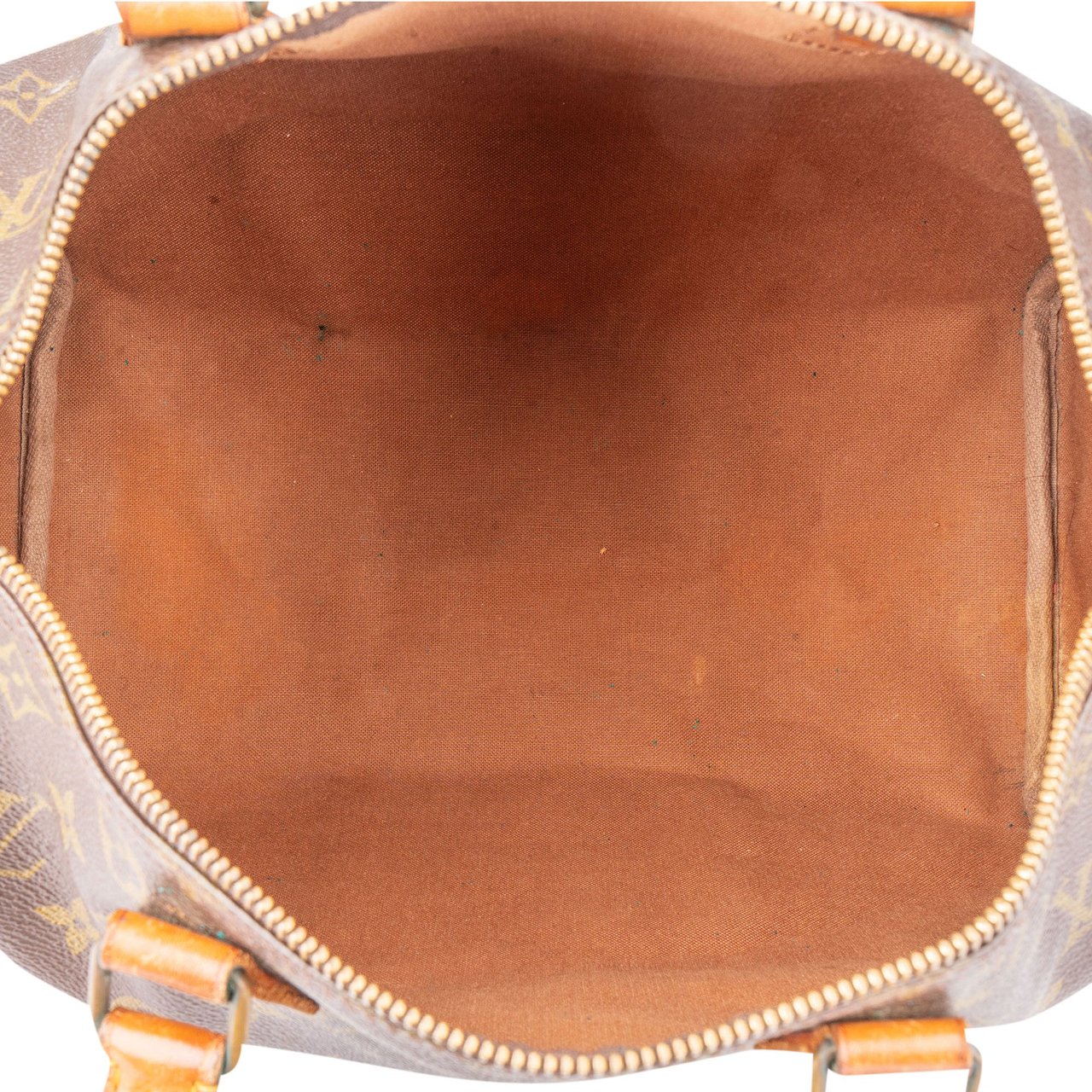 Louis Vuitton Louis Vuitton Canvas Monogram Speedy 30 Handbag Bruin