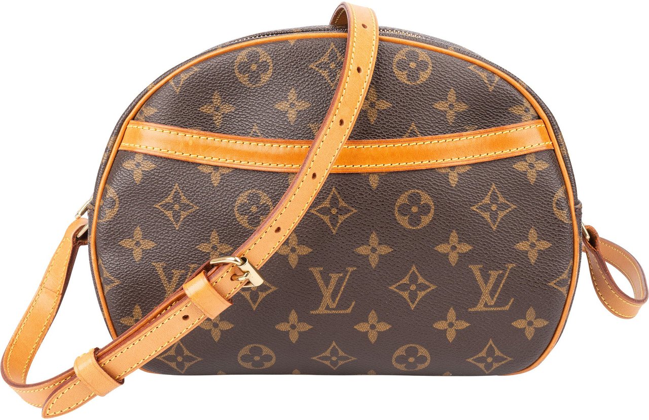 Louis Vuitton Louis Vuitton Canvas Monogram Blois Crossbody Bag Bruin