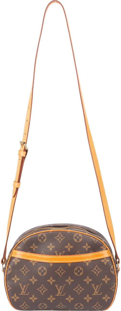 Louis Vuitton Louis Vuitton Canvas Monogram Blois Crossbody Bag Bruin