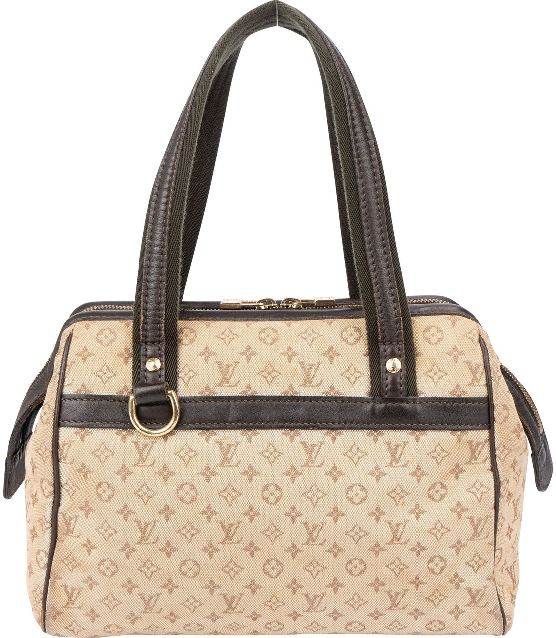 Louis Vuitton Louis Vuitton Mini Lin Monogram Josephine PM Handbag Bruin
