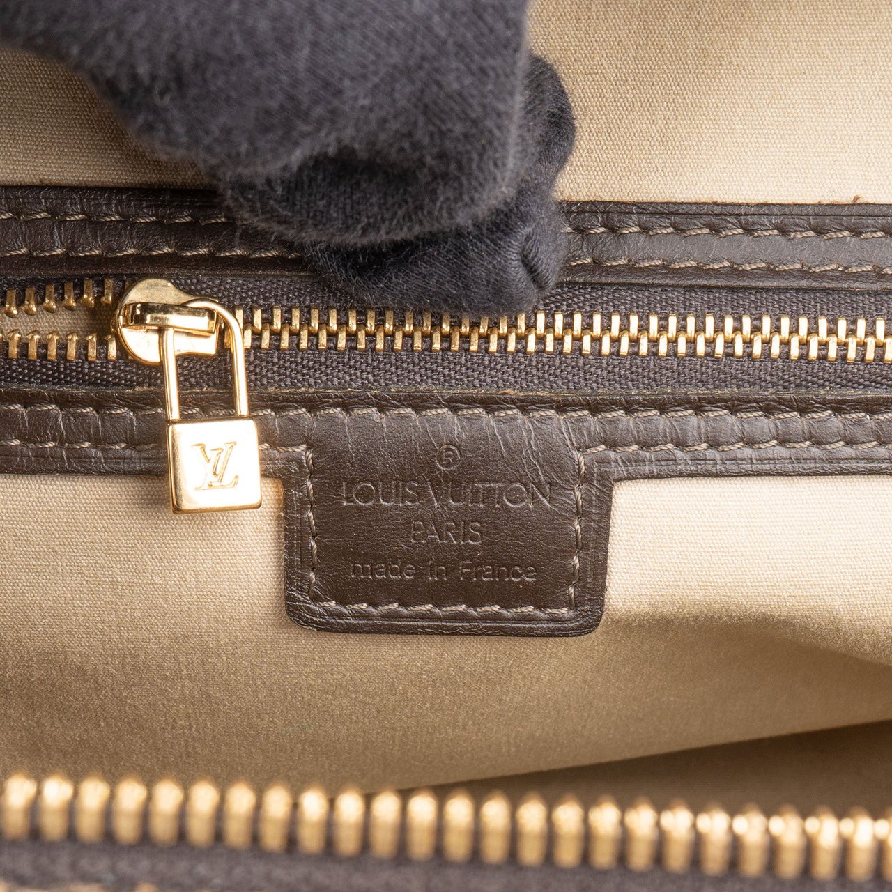 Louis Vuitton Louis Vuitton Mini Lin Monogram Josephine PM Handbag Bruin