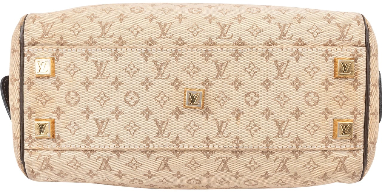 Louis Vuitton Louis Vuitton Mini Lin Monogram Josephine PM Handbag Bruin