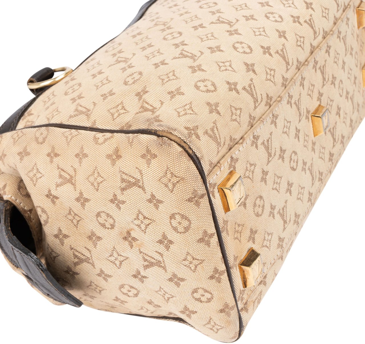 Louis Vuitton Louis Vuitton Mini Lin Monogram Josephine PM Handbag Bruin