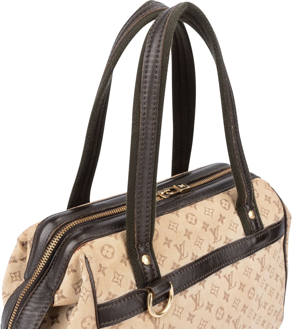 Louis Vuitton Louis Vuitton Mini Lin Monogram Josephine PM Handbag Bruin