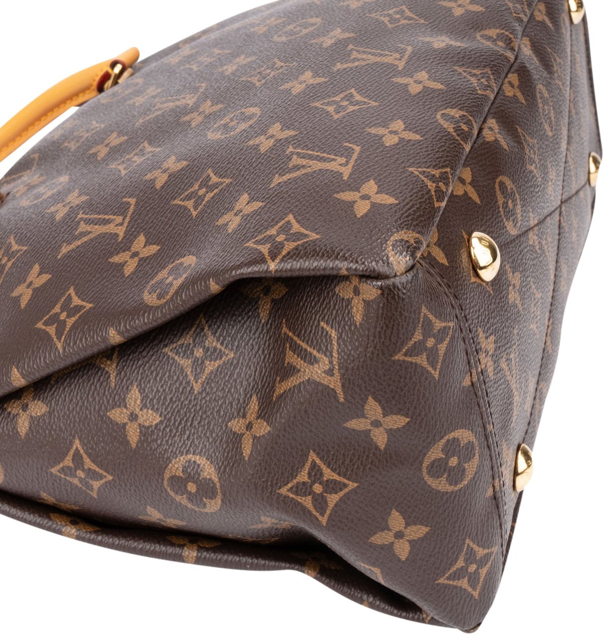 Louis Vuitton Louis Vuitton Canvas Monogram Pallas MM Handbag Bruin