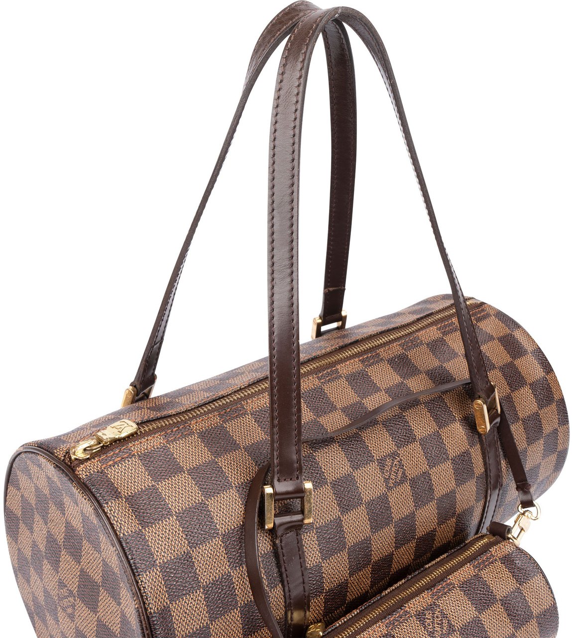 Louis Vuitton Louis Vuitton Damier Ebene Monogram Papillon Set Handbag Bruin