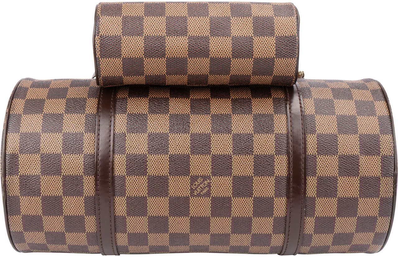Louis Vuitton Louis Vuitton Damier Ebene Monogram Papillon Set Handbag Bruin
