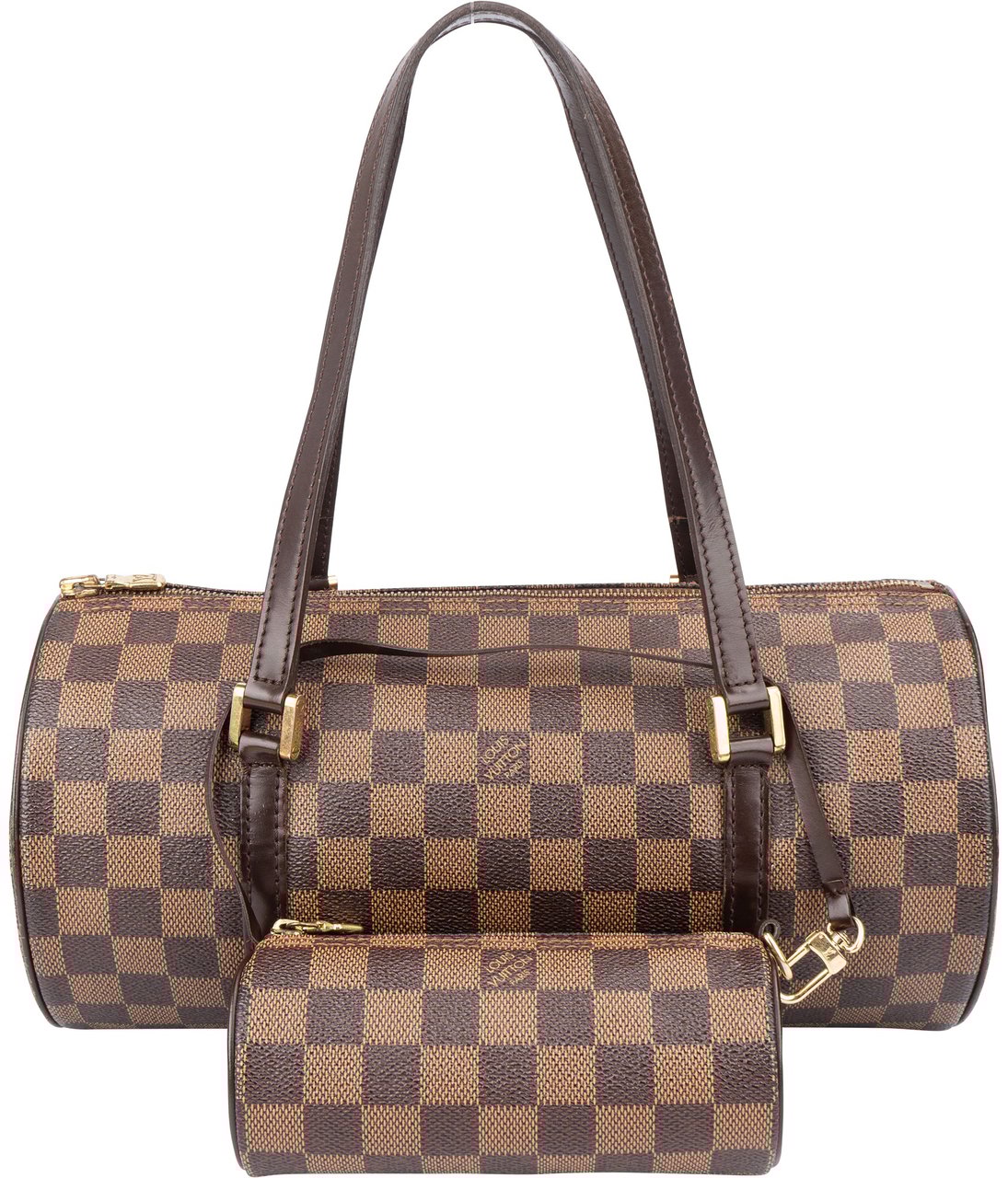 Louis Vuitton Louis Vuitton Damier Ebene Monogram Papillon Set Handbag Bruin