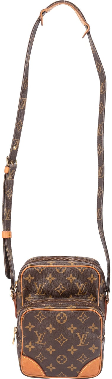 Louis Vuitton Louis Vuitton Canvas Monogram Amazone Crossbody Bag Bruin