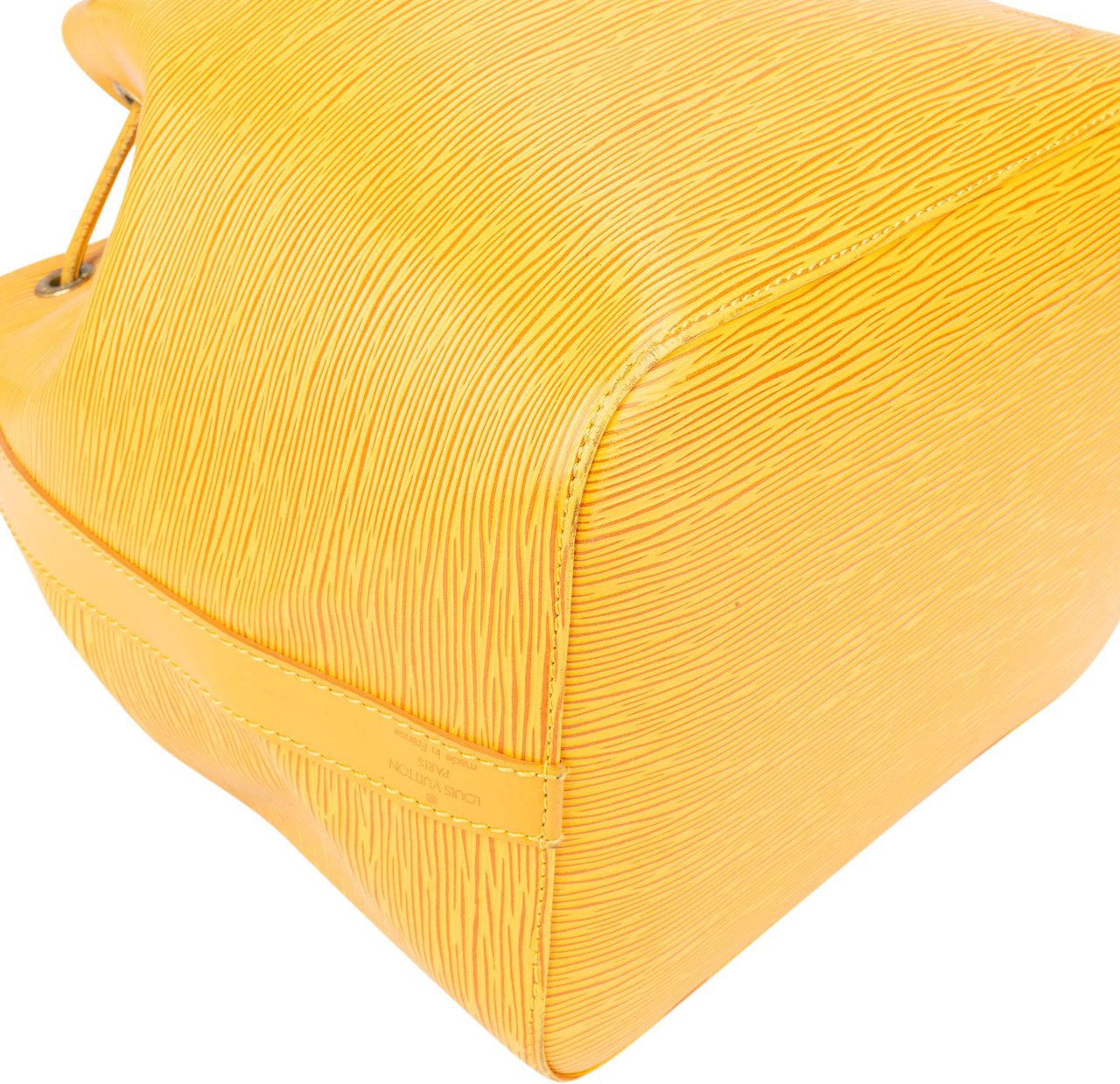 Louis Vuitton Louis Vuitton Jaune Epi Leather Sac Noe Petit Shoulder Bag Geel