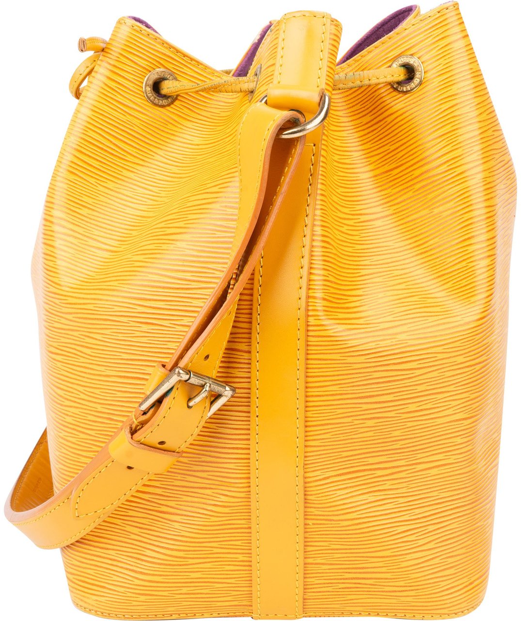 Louis Vuitton Louis Vuitton Jaune Epi Leather Sac Noe Petit Shoulder Bag Geel