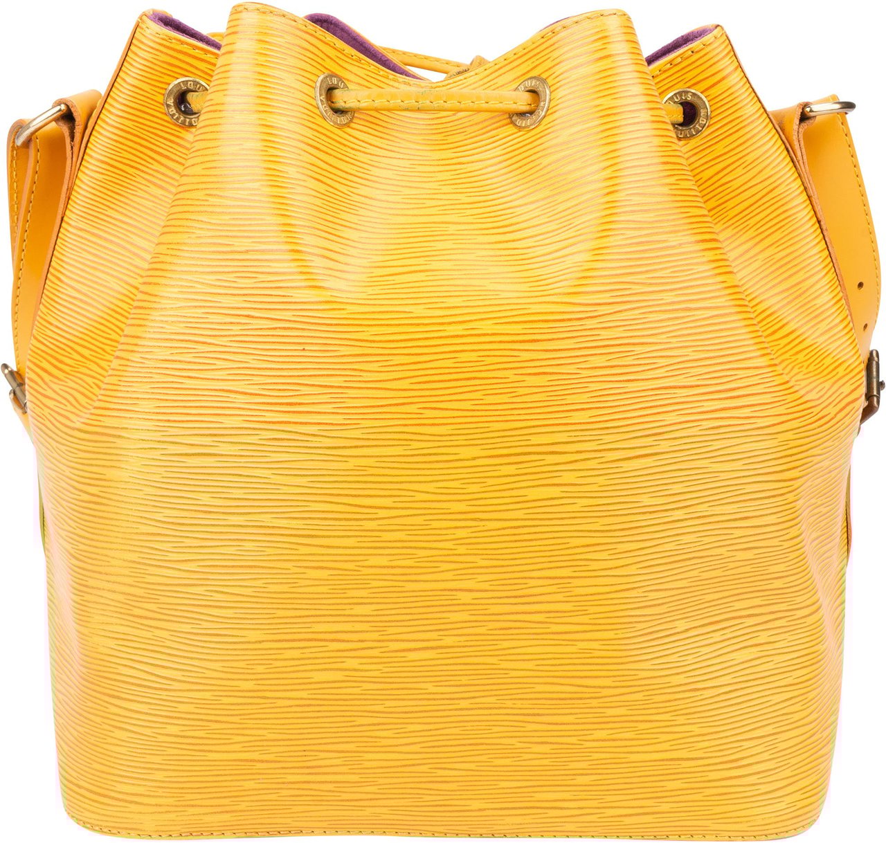 Louis Vuitton Louis Vuitton Jaune Epi Leather Sac Noe Petit Shoulder Bag Geel
