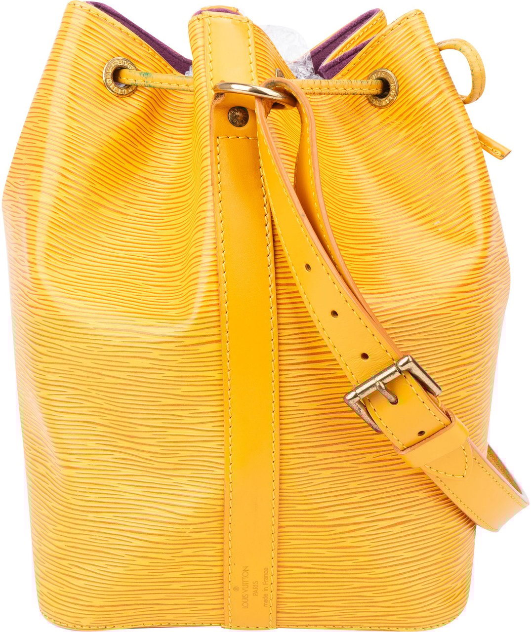 Louis Vuitton Louis Vuitton Jaune Epi Leather Sac Noe Petit Shoulder Bag Geel