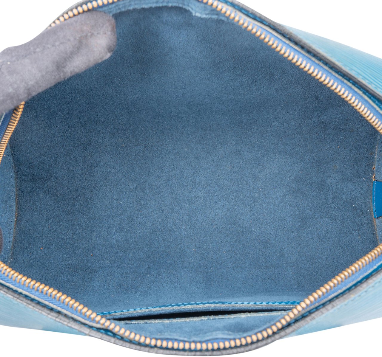 Louis Vuitton Louis Vuitton Bleu Epi Leather Soufflot Set Handbag Blauw