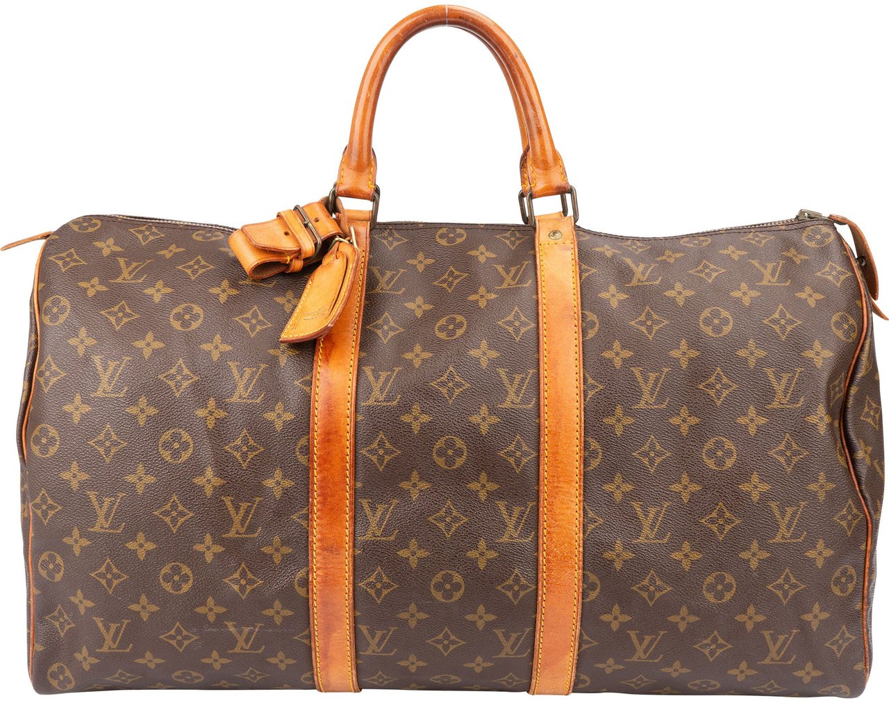 Louis Vuitton Louis Vuitton Canvas Monogram Keepall 50 Bruin