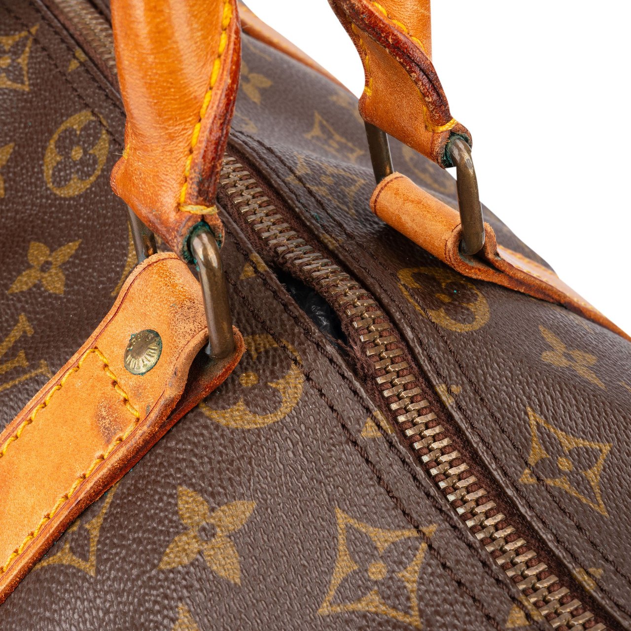 Louis Vuitton Louis Vuitton Canvas Monogram Keepall 50 Bruin