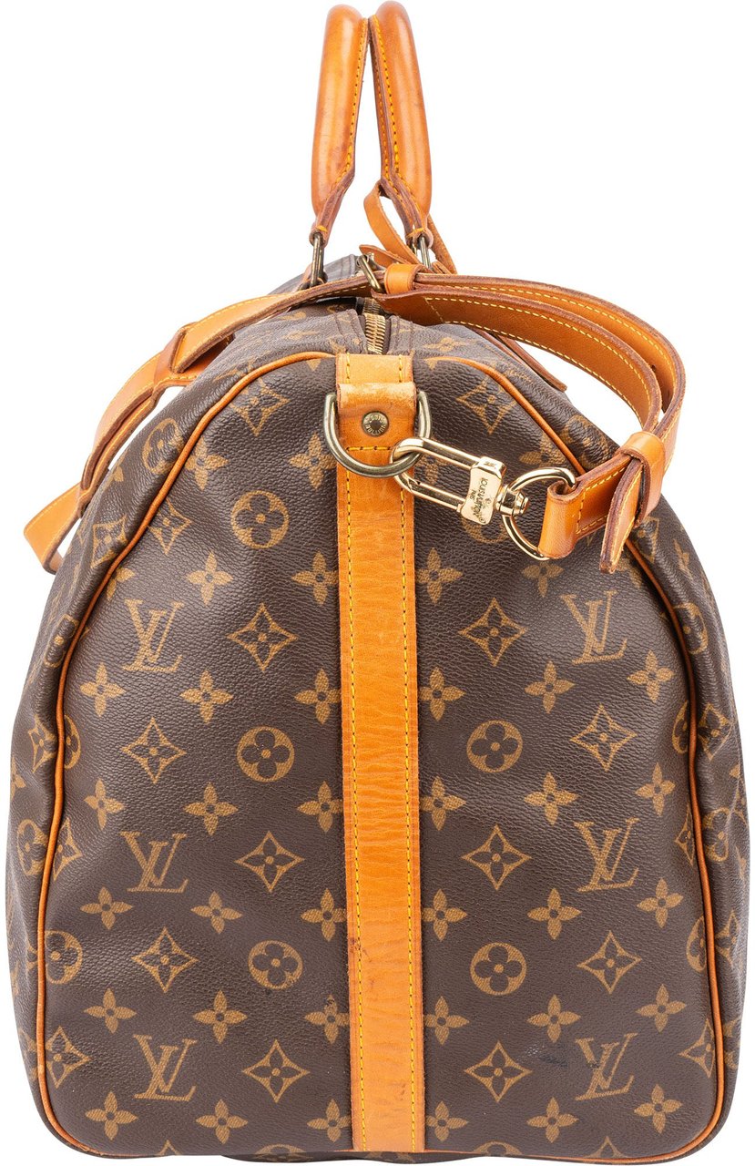 Louis Vuitton Louis Vuitton Canvas Monogram Keepall 55 Bandouliere Bruin