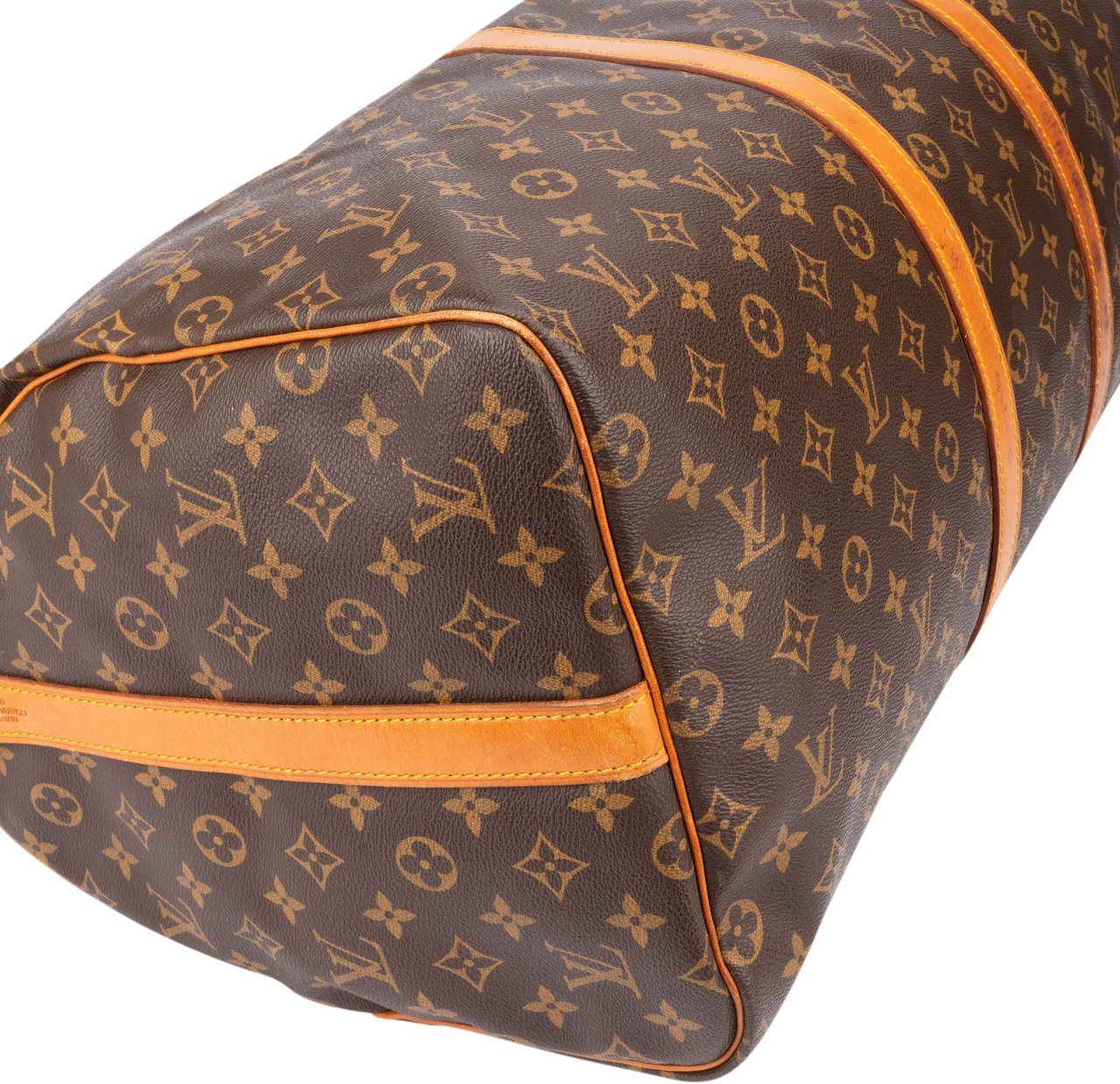 Louis Vuitton Louis Vuitton Canvas Monogram Keepall 55 Bandouliere Bruin
