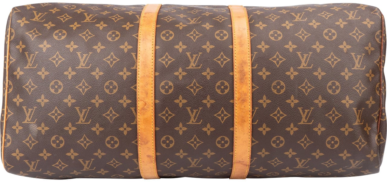 Louis Vuitton Louis Vuitton Canvas Monogram Keepall 55 Bruin