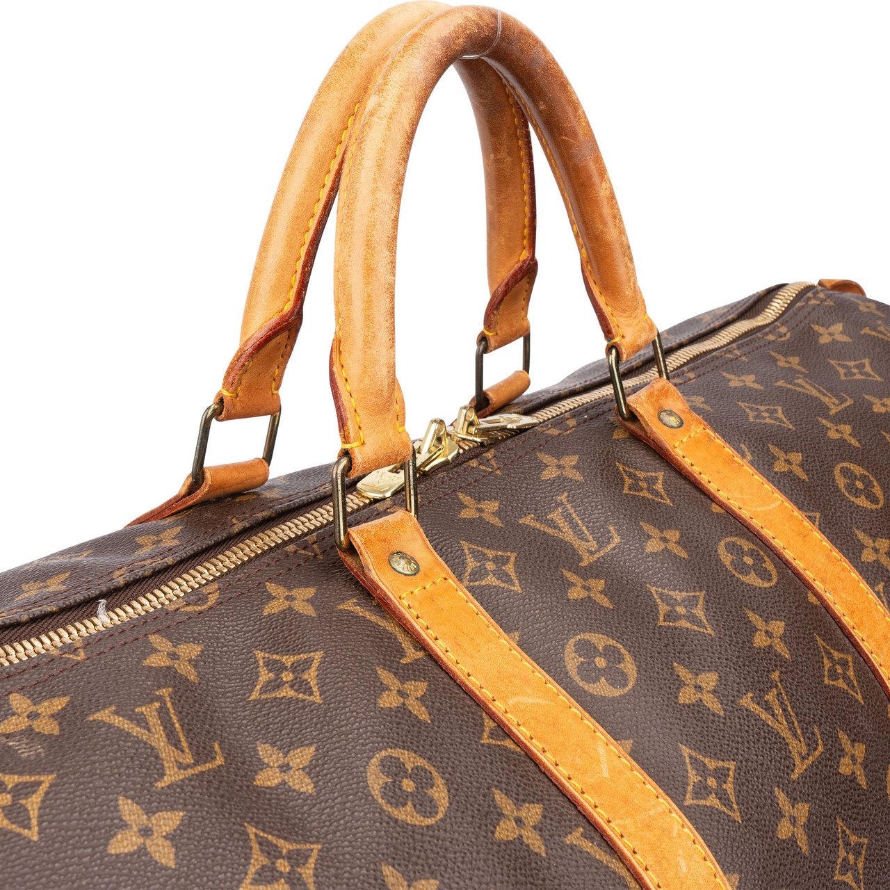 Louis Vuitton Louis Vuitton Canvas Monogram Keepall 55 Bruin
