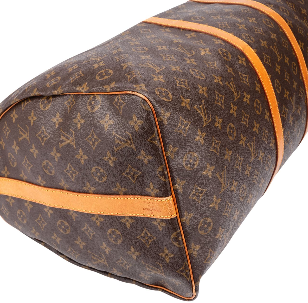 Louis Vuitton Louis Vuitton Canvas Monogram Keepall 60 Bandouliere Bruin