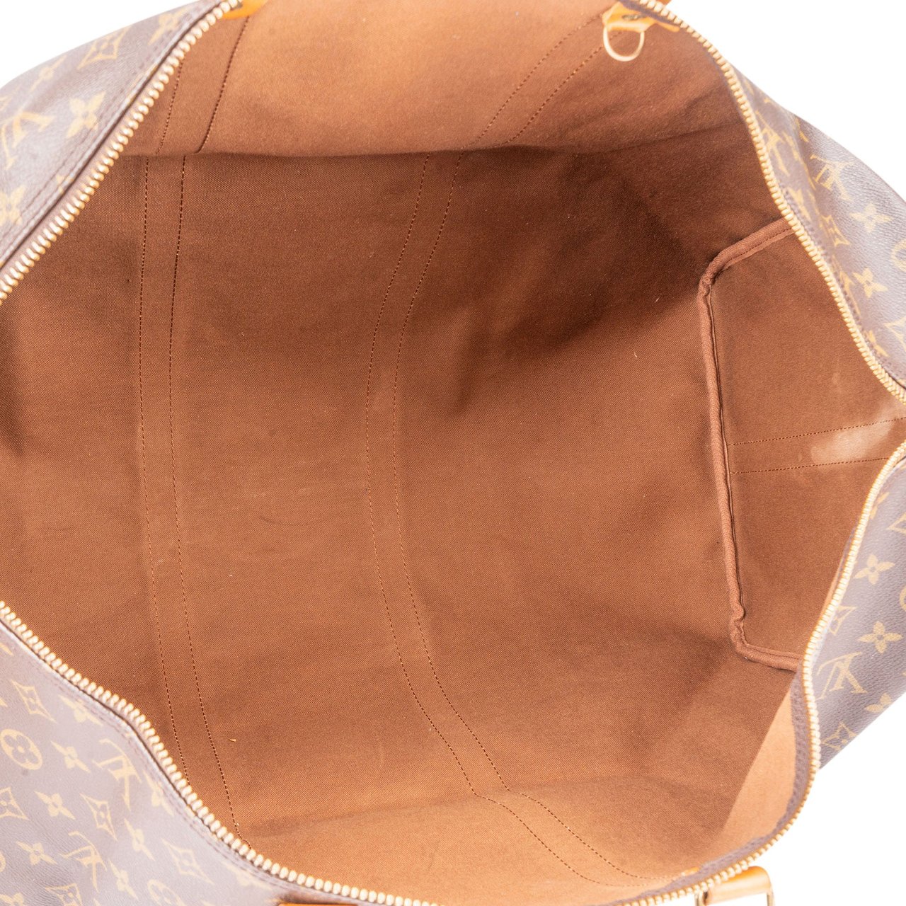 Louis Vuitton Louis Vuitton Canvas Monogram Keepall 60 Bandouliere Bruin