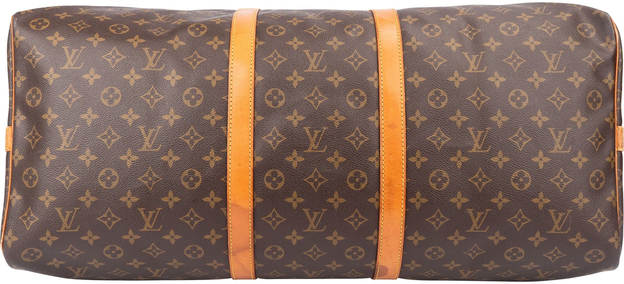 Louis Vuitton Louis Vuitton Canvas Monogram Keepall 60 Bandouliere Bruin