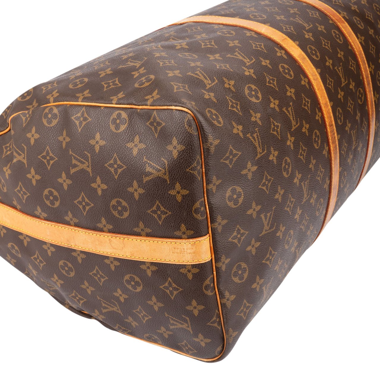 Louis Vuitton Louis Vuitton Canvas Monogram Keepall 60 Bandouliere Bruin