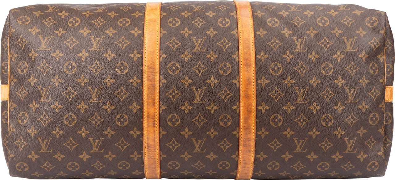 Louis Vuitton Louis Vuitton Canvas Monogram Keepall 60 Bandouliere Bruin