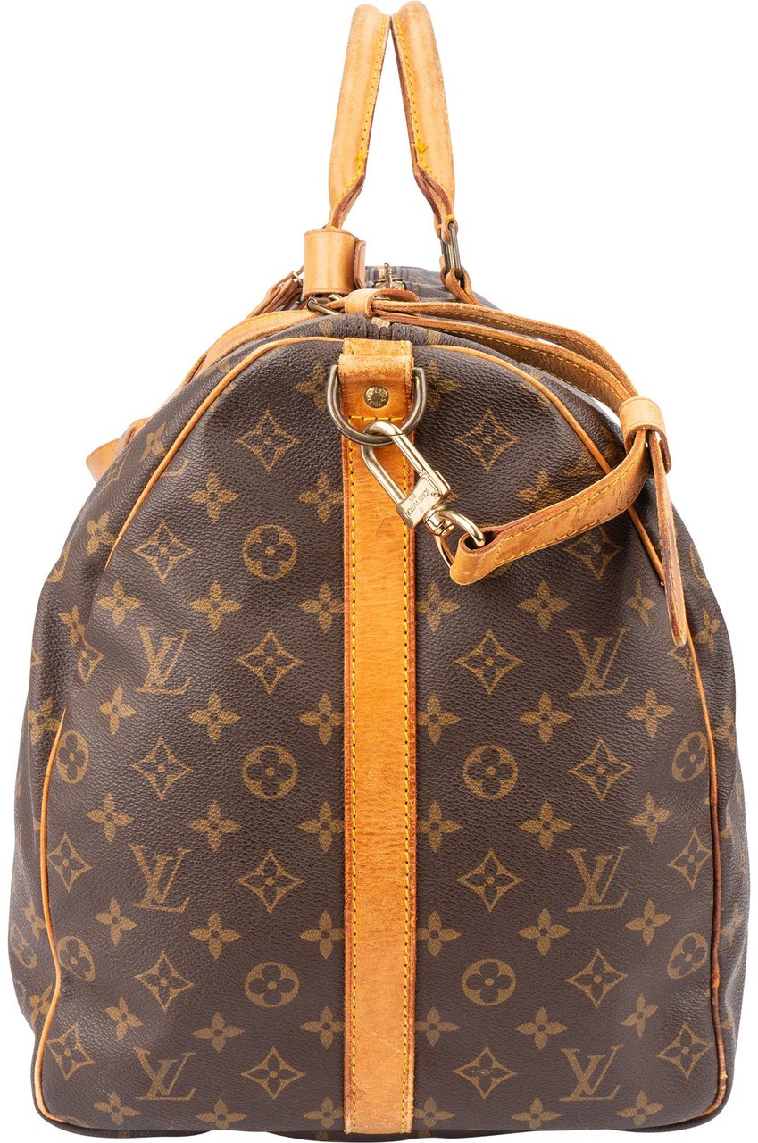 Louis Vuitton Louis Vuitton Canvas Monogram Keepall 60 Bandouliere Bruin