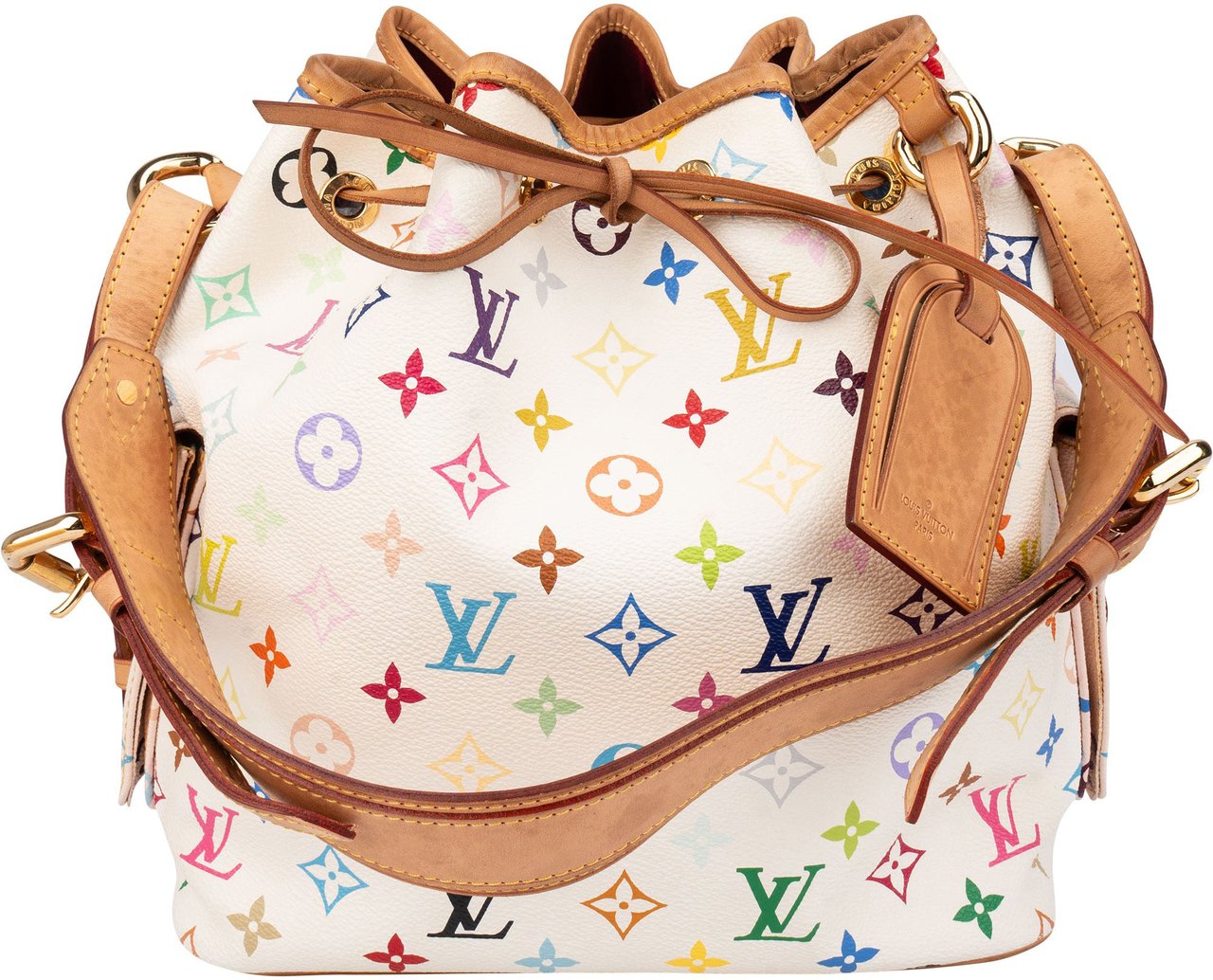 Louis Vuitton Louis Vuitton Murakami Multicolor Sac Noe Petit Shoulder Bag Wit