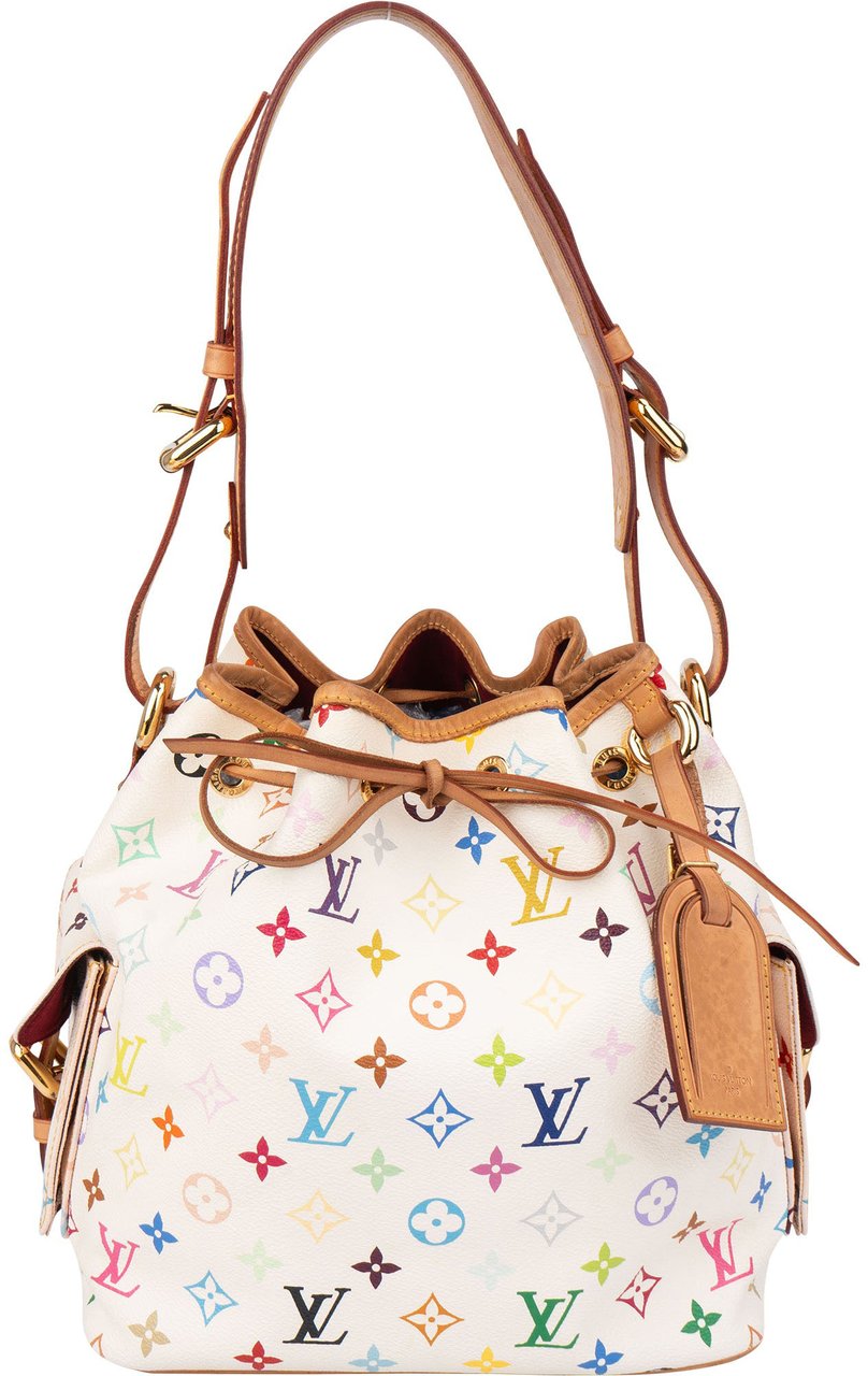 Louis Vuitton Louis Vuitton Murakami Multicolor Sac Noe Petit Shoulder Bag Wit