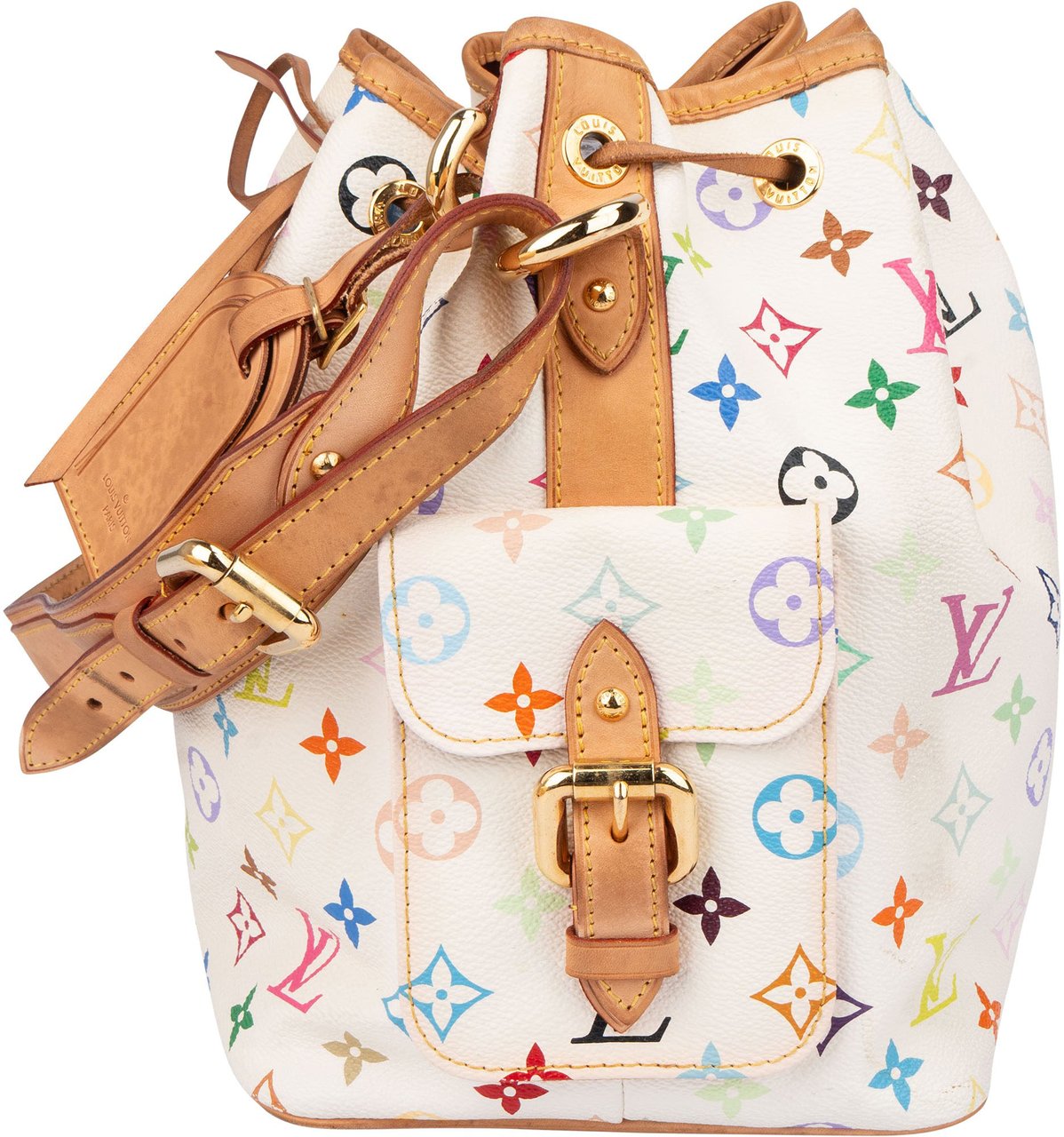 Louis Vuitton Louis Vuitton Murakami Multicolor Sac Noe Petit Shoulder Bag Wit