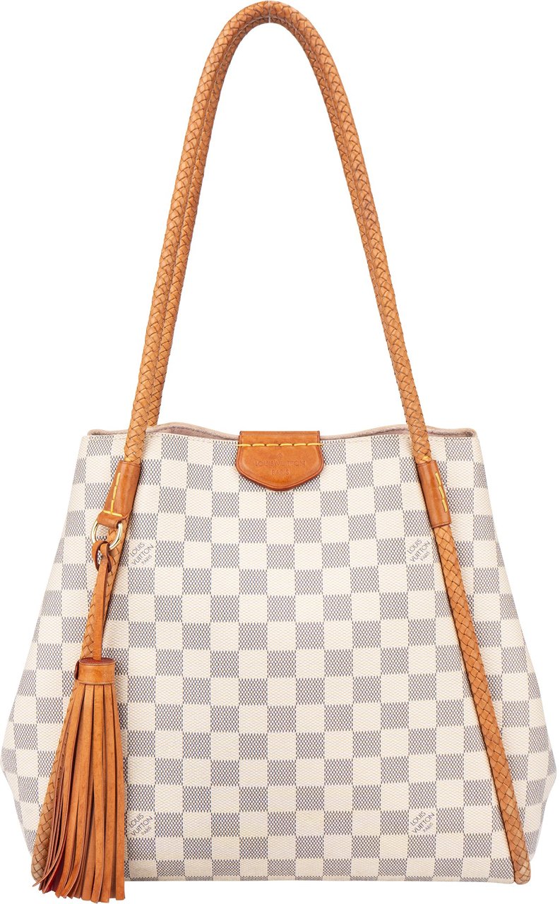 Louis Vuitton Louis Vuitton Damier Azur Monogram Propriano Shoulder Bag Wit
