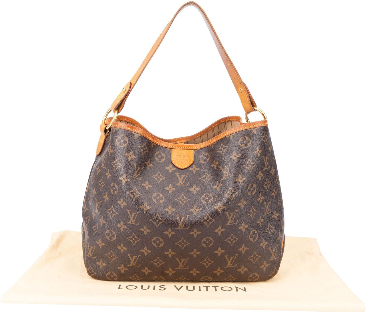 Louis Vuitton Louis Vuitton Canvas Monogram Delightful PM Handbag Bruin