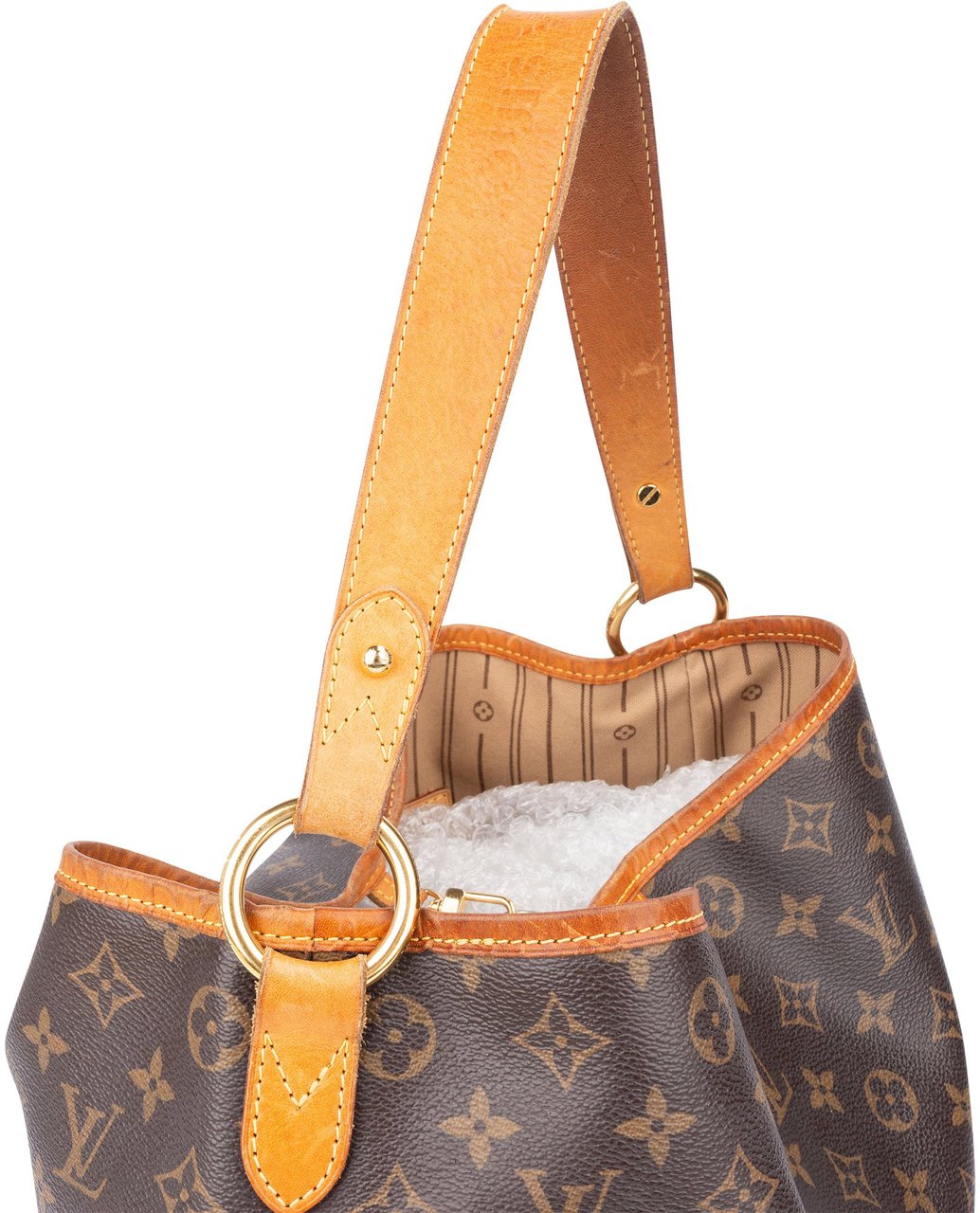 Louis Vuitton Louis Vuitton Canvas Monogram Delightful PM Handbag Bruin