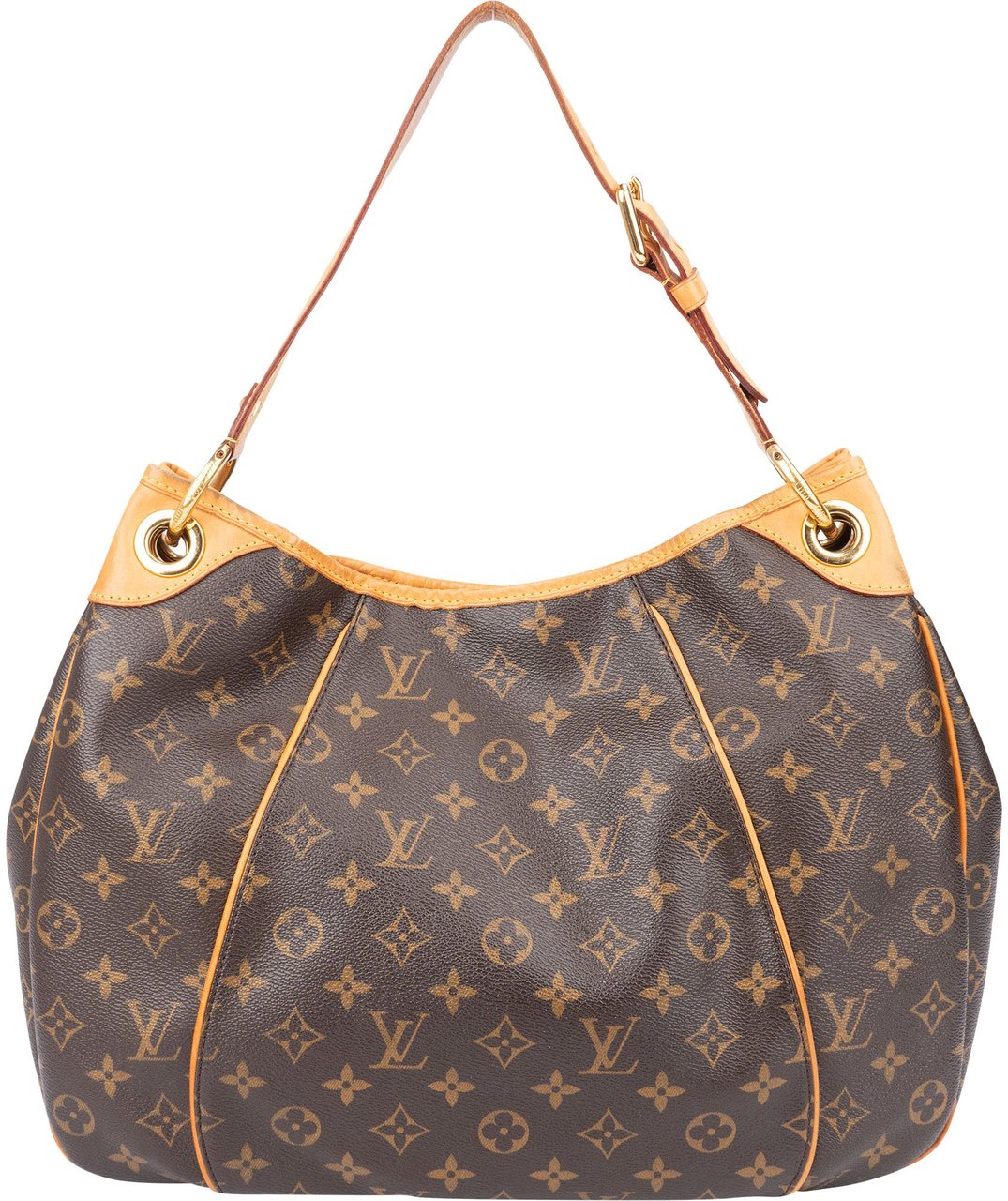 Louis Vuitton Louis Vuitton Canvas Monogram Galliera PM Handbag Bruin