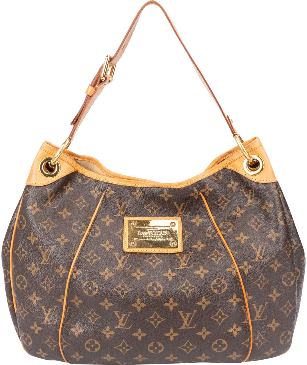 Louis Vuitton Louis Vuitton Canvas Monogram Galliera PM Handbag Bruin