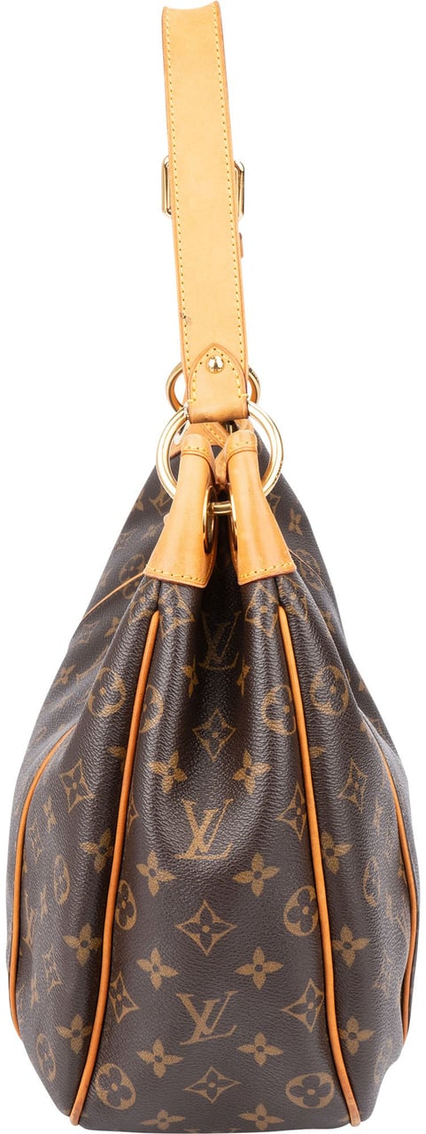 Louis Vuitton Louis Vuitton Canvas Monogram Galliera PM Handbag Bruin