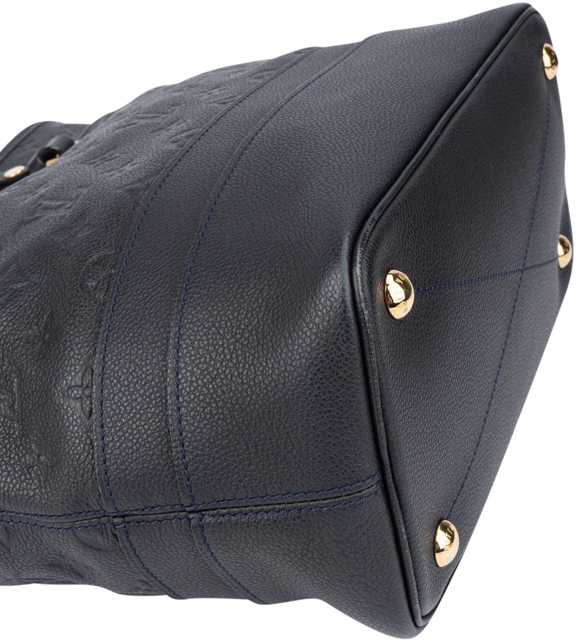 Louis Vuitton Louis Vuitton Leather Empreinte Monogram Citadine PM Shoulder Bag Blauw
