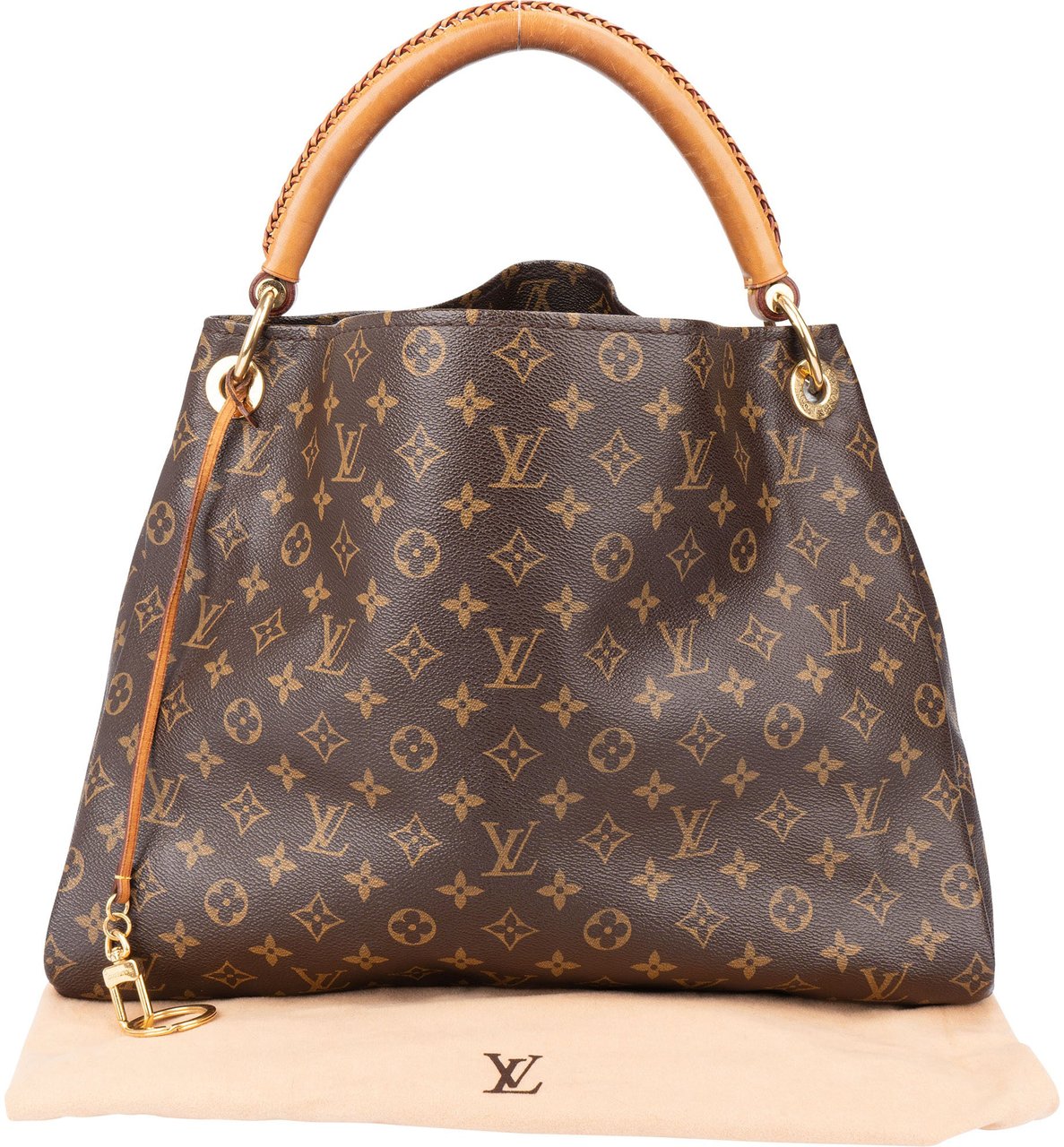 Louis Vuitton Louis Vuitton Canvas Mongram Artsy MM Handbag Bruin